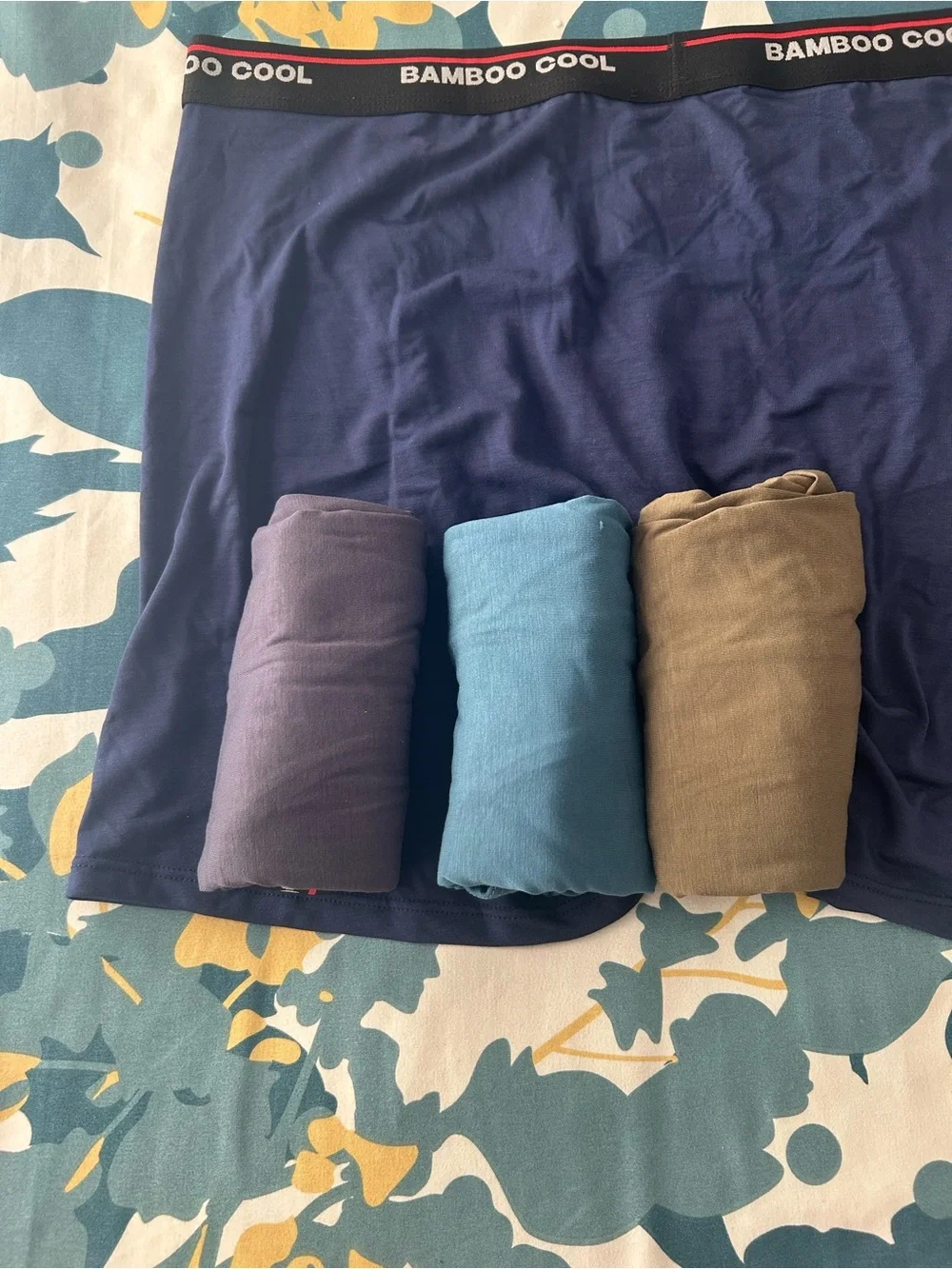 BAMBOO COOL Men's boxer brief set of four (4)